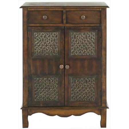 SAFAVIEH Herbert Chest Drawers - Dark Brown AMH4083A